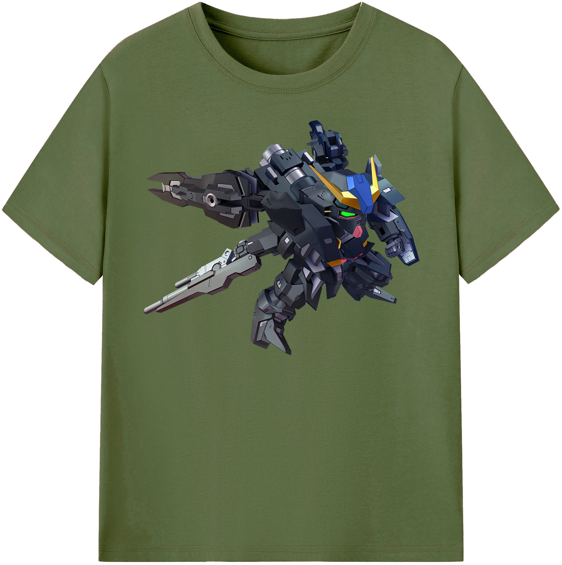 （画像用） 機動戦士ガンダム Mobile Suit Gundam 綿100％半袖Tシャツ（フロントプリント）